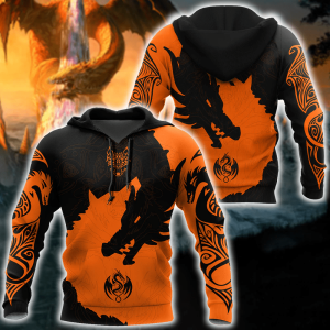bad dragon hoodie for men | Armored Drake