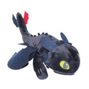 Black dragon plush | Armored Drake