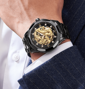 dragon watch black for women | Armored Drake