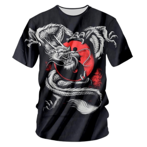 Chinese dragon t shirt | Armored Drake