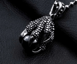 black dragon claw necklace | Armored Drake