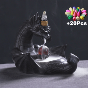 Dragon cone incense burner | Armored Drake