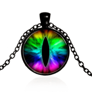 Dragon eye necklace multicolor | Armored Drake
