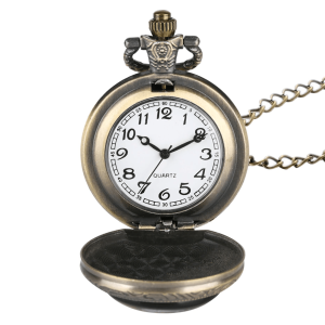 pocket watch with eyes of dragon | Armored Drake