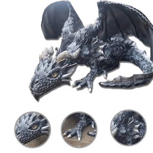 Dragon sculpture | Armored Drake™