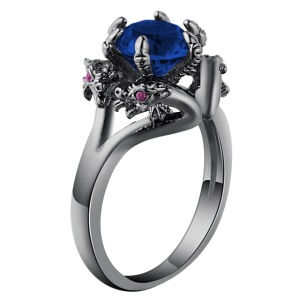 Dragon ring for women with claws | Armored Drake