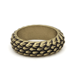 bronze Dragon scale rings | Armored Drake