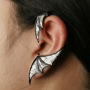 picture dragon scale earrings | Armored Drake