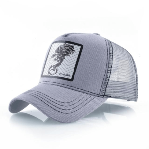 Grey dragon cap | Armored Drake™