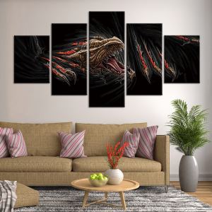 Dragon wall art | Armored Drake™