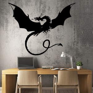 Dragon wall decals | Armored Drake™