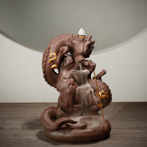 Dragon waterfall incense burner | Armored Drake™