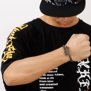 wrap bracelet dragon silver | Armored Drake