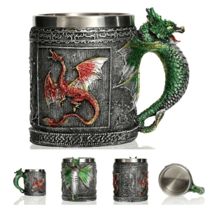 Green dragon mug | Armored Drake™