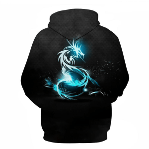 black dragon hoodie | Armored Drake