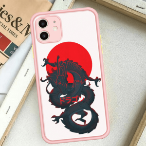 pink dragon phone case | Armored Drake