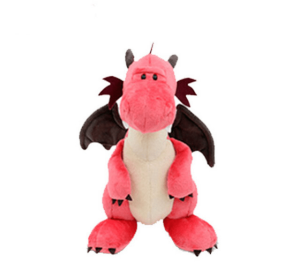 Pink dragon plush | Armored Drake