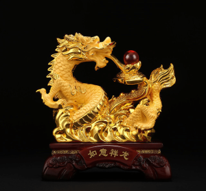 Small dragon statue | Armored Drake™