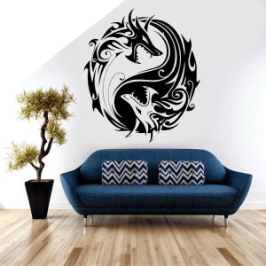 Sticker yin yang | Armored Drake