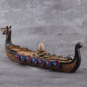Viking ship incense burner | Armored Drake™